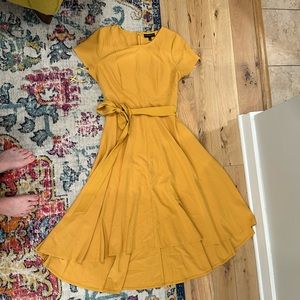 Lane Bryant size 14 Lena v neck high-low midi dress